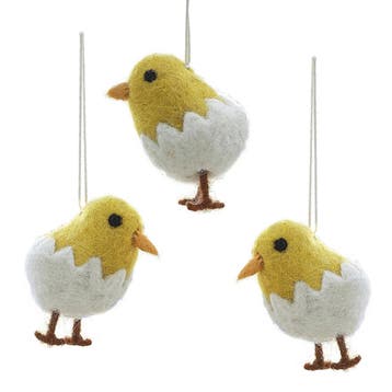 Paaskuikens Hangdecoratie 3st, Verzenden