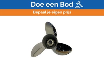 Bieden: Michigan Apollo 3-Blade Stainless Steel Propeller 1, Ophalen of Verzenden