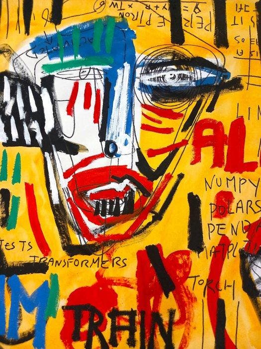 0xec6d0 (XX-XXI) - MLOps - XXL, Antiek en Kunst, Kunst | Schilderijen | Modern