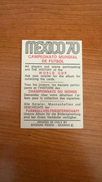 Panini Mexico 70 Garrincha Édition originale - 1 Sticker -, Nieuw