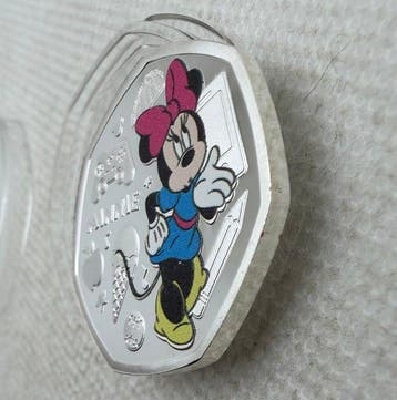 Monde. Medal ND Minnie - Disney (Sans prix de réserve)
