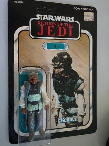 Kenner - Action figure Star Wars 1984 Original Card Nikto -, Collections