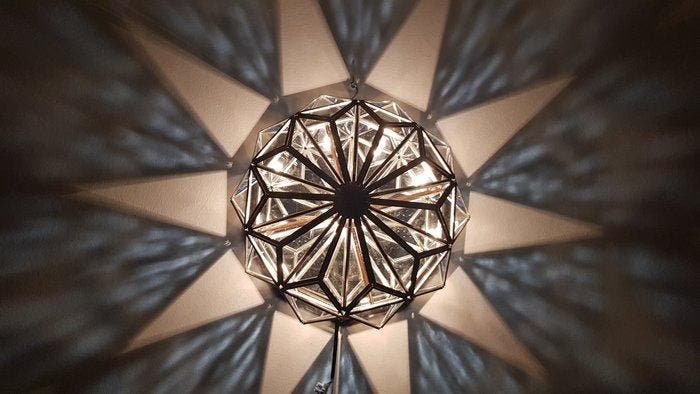 Lampe - Métal, Verre, Antiquités & Art, Art | Objets design