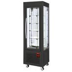 Gebaksvitrine | 360L | Zwart | +2°C/+10°C | 5 Schappen, Verzenden