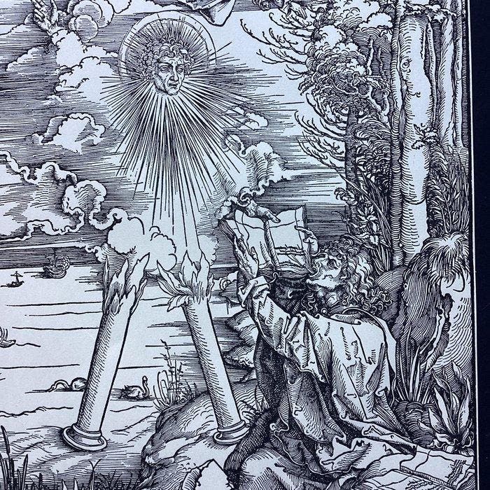 Albrecht Durer (1471-1528), after - The Apocalypse: St.John, Antiek en Kunst, Antiek | Overige Antiek