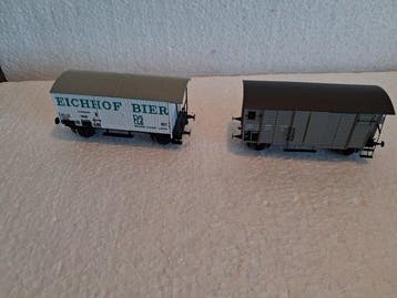 Brawa, Fleischmann, Liliput H0 - Wagon de marchandises pour, Hobby en Vrije tijd, Nieuw
