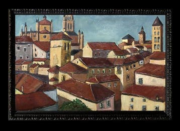 École Espagnole (1950s) - Les Toits de Ségovie