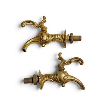 Decoratief ornament (2) - Lodewijk XV - Frankrijk - Kranen