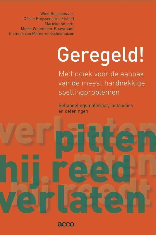 Geregeld! Methodiek voor de aanpak van de meest hardnekkige, Boeken, Studieboeken en Cursussen, Gelezen, Verzenden