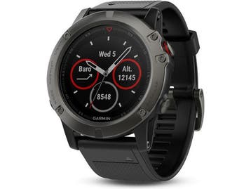 Garmin Fenix 5X 51 mm Saphir Edition grijs met, Verzenden