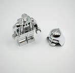 Lego Minifiguur - Star Wars - Lego Chrome Silver Darth Vader, Nieuw