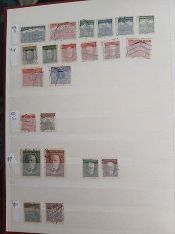 Tsjecho-Slowakije 1918/2011 - Tsjechische postzegellot, Gestempeld