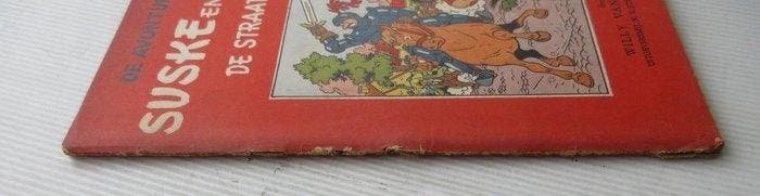 Suske en Wiske RV-25 - De straatridder - 1 Album - EO - 1955, Boeken, Stripverhalen