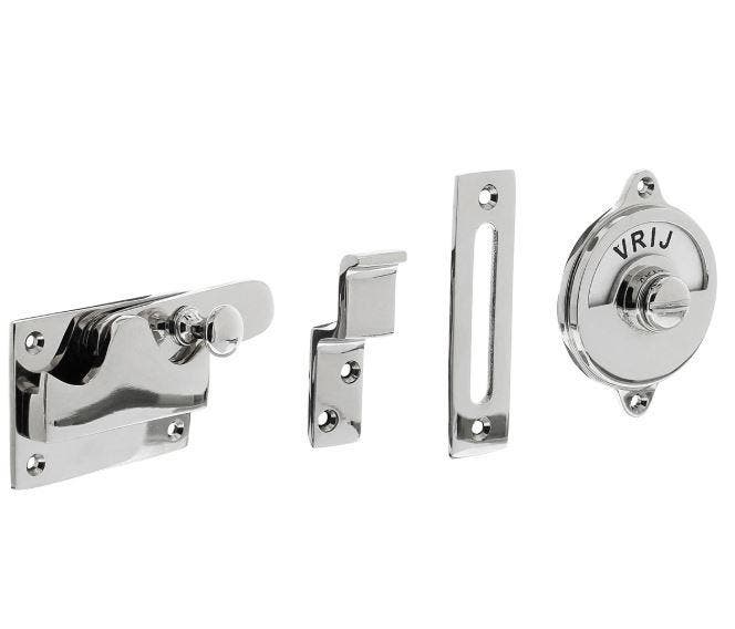 Intersteel wc-overslag vlak en tekst “vrij / bezet” chroom, Diensten en Vakmensen, Reparatie en Onderhoud | Sloten