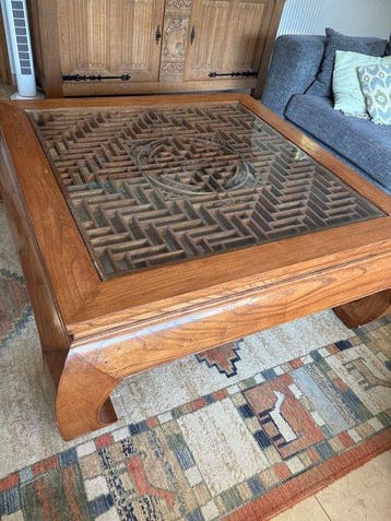 Salontafel - Elm - Chinese salontafel