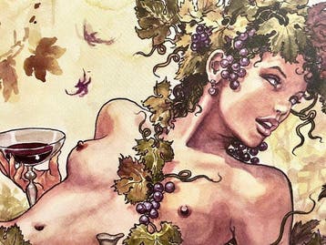 Milo Manara (1945) - Bacchus, god of wine