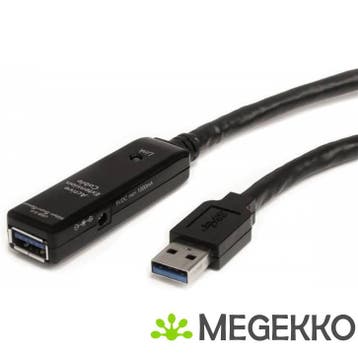 StarTech.com 5m USB 3.0 Actieve Verlengkabel M/F, Verzenden, Nieuw