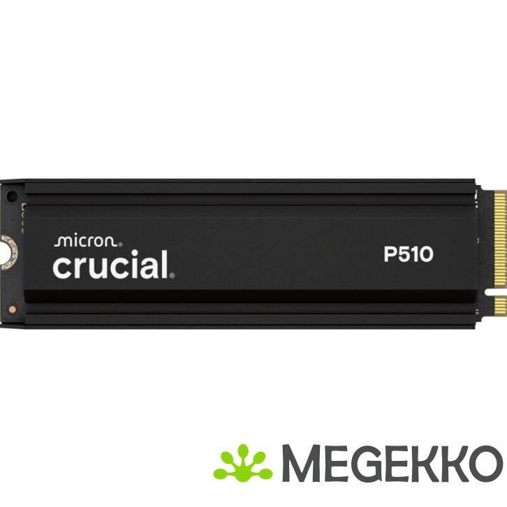 Crucial SSD P510 2TB heatsink, Informatique & Logiciels, Disques durs, Envoi