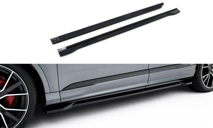 Side Skirts Diffuser voor Audi Q7 S-line / SQ7 Mk2 Facelift, Autos : Divers, Tuning & Styling, Enlèvement ou Envoi