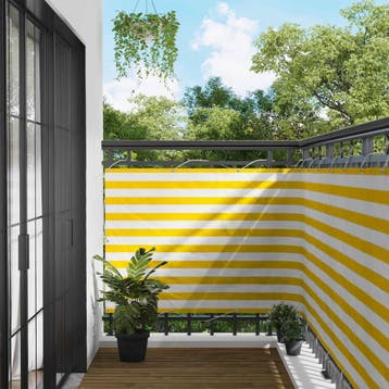 vidaXL Balkonscherm 110 x 800 cm Oxford Stof Rechthoekig, Verzenden, Nieuw