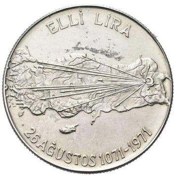 Turquie. 50 Lira 1971 - MS66