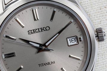 Seiko - SUR369P1 - TITANIUM - Date - 40.2 mm - Sans prix de, Nieuw
