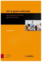 Dit is goed onderwijs 9789463725064 Greg Ashman, Verzenden, Greg Ashman