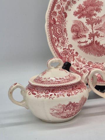 Villeroy & Boch – Gedeck mit Zuckerdose und Milchkännchen –
