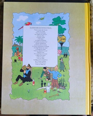 Tintin - Le tresor de Rackham le rouge - grand format (33 x, Livres