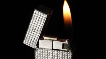 Dunill - Hobnail Pattern Rollagas Lighter - Zonder, Nieuw