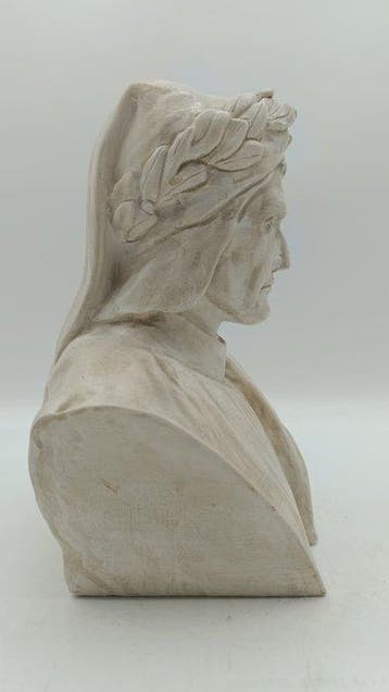 Sculpture, Busto di Dante Alighieri - 31 cm - poudre de