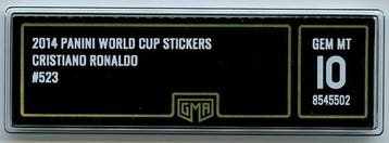 Panini - 2014 - World Cup - GMA 10 - Gem Mint - Cristiano, Nieuw