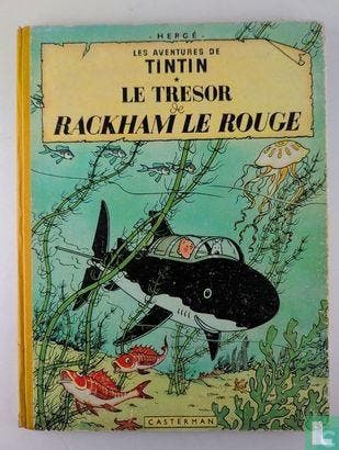 Kuifje - Le trésor de Rackham le Rouge  - 1954, Verzenden, Remi, Georges.