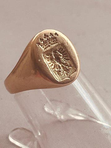 Bague - 18 carats Or jaune, Bijoux, Sacs & Beauté