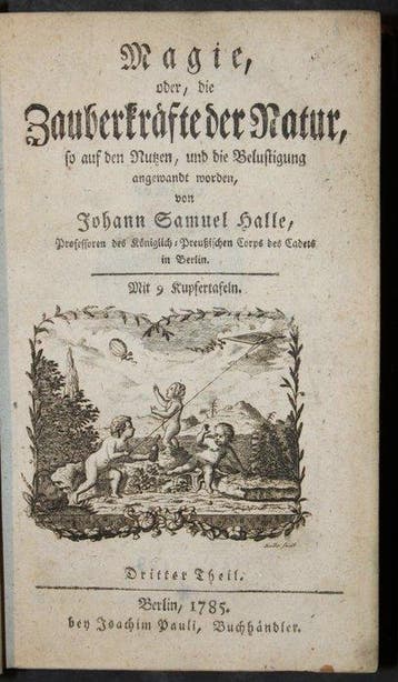 Johann Samuel Halle - Magie, oder, die Zauberkräfte der