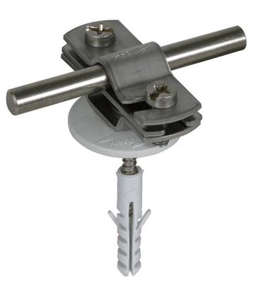 Dehn Support de conducteur avec taquet StSt pour Rd 7-10 Fl, Verzenden