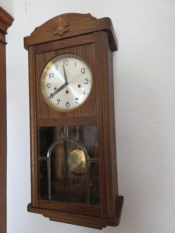 Wandklok - Hout - 1960-1970 - Westminster hangklok