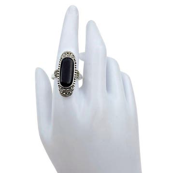 Zilver - Ring - Art Deco-herleving