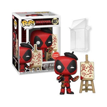 Funko Pop!  Deadpool: Artist Deadpool - GameStop  #887, Collections, Verzenden