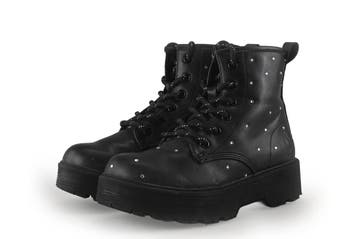 Skechers Veterboots Meisjes in maat 31 Zwart, Verzenden, Jongen of Meisje, Schoenen, Skechers