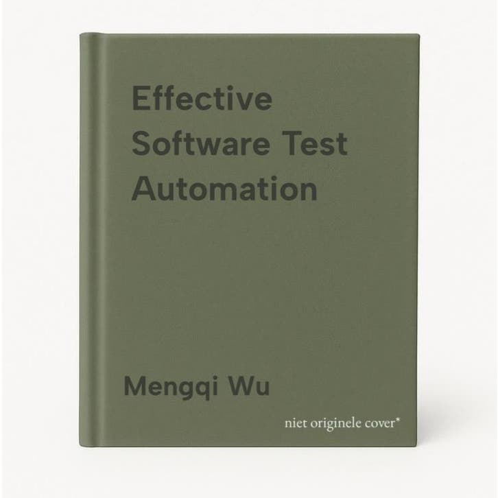 Effective Software Test Automation 9780782143201 Mengqi Wu, Boeken, Taal | Engels, Gelezen, Verzenden