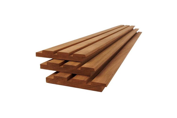 Thermowood | Ayous | Triple Rhombus | Gevelbekleding, Bricolage & Construction, Bois & Planches, Enlèvement ou Envoi