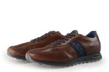 Bugatti Sneakers in maat 43 Bruin, Kleding | Heren, Schoenen, Bugatti, Bruin, Verzenden, Zo goed als nieuw