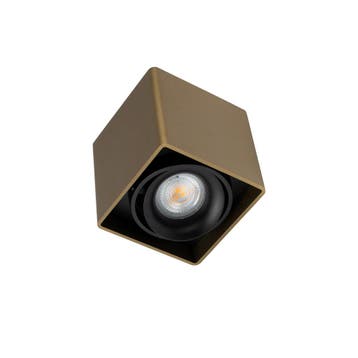 Spots opbouw Bjorn 1 Opbouwspot Brons Binnenverlichting, Huis en Inrichting, Verzenden, Nieuw
