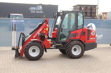 Veiling: Wiellader Schäffer 4670 Diesel 49kW 2021, Zakelijke goederen, Machines en Bouw | Kranen en Graafmachines, Ophalen