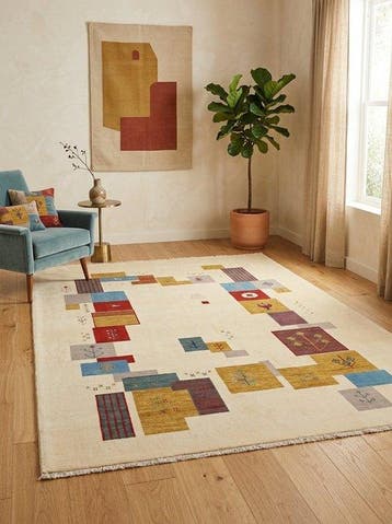 Gabbeh, Tapis en laine premium - fait à la main - neuf -, Maison & Meubles, Ameublement | Tapis & Moquettes