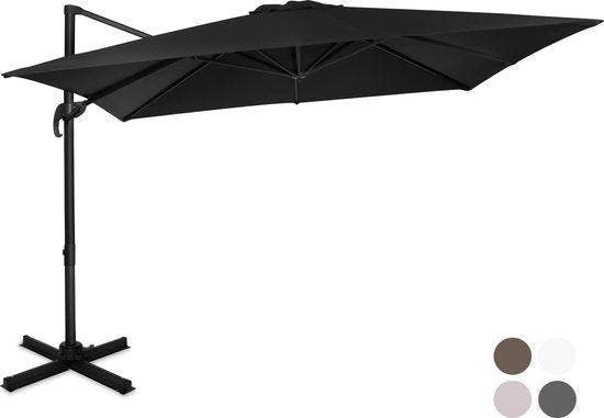 2dekans | VONROC Premium Zweefparasol Pisogne 300x300cm –, Bricolage & Construction, Outillage | Autres Machines, Enlèvement ou Envoi
