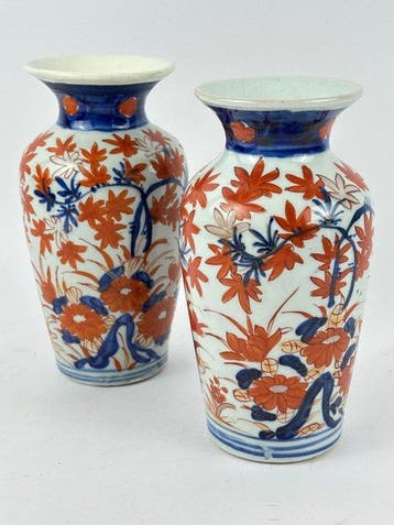 Vaas - Porselein - Japan - Meiji periode (1868-1912) - Een