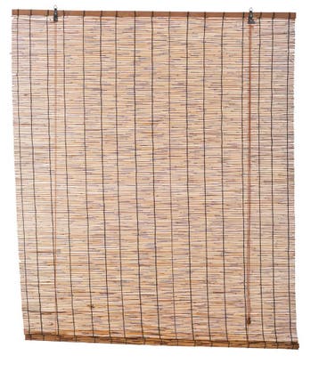 Rolgordijn donker riet 180 x 220 cm, Verzenden, Nieuw