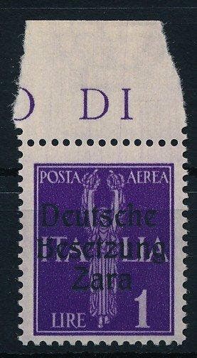 Duitse Rijk - Bezetting van Zara 1943 - Italiaanse, Timbres & Monnaies, Timbres | Europe | Allemagne